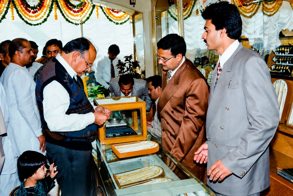 Anmol Ratan founder and family portrait